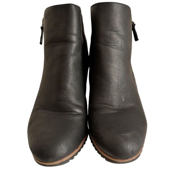 Soul Naturalizer Womens Size 10M Haley Black Wedge Boots Shoes Careerwear Witchy - Picture 2 of 16